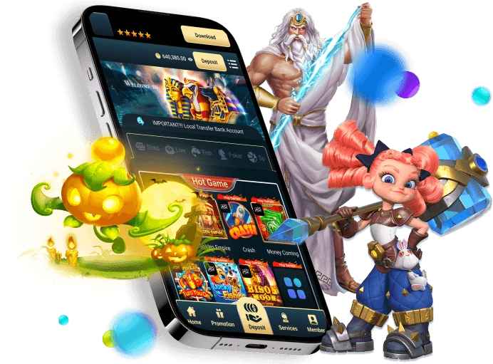 Nhấn nút tải xuống 123b APK